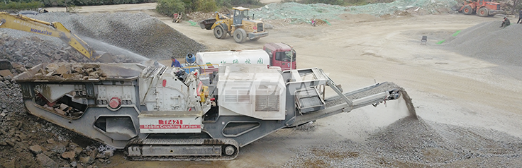 Venezuela 220t/h limestone crushing production line