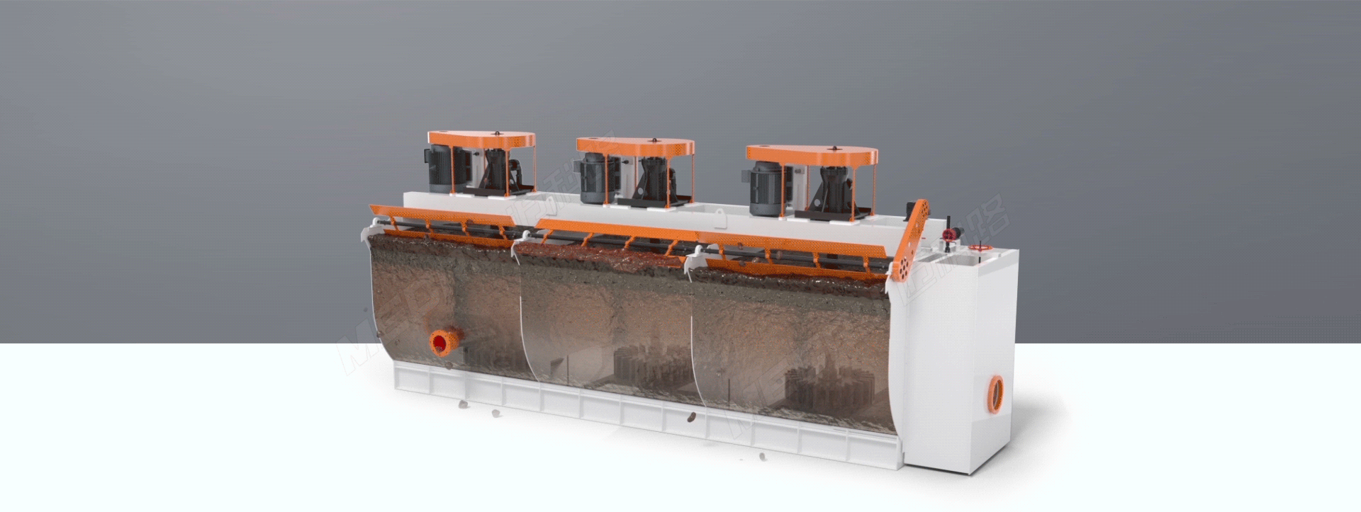 XCF INFLATABLE STIRRING FLOTATION MACHINE